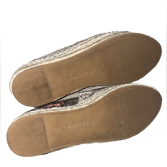Sam Edelman Khloe Snake Print Espadrilles Slip-On Loafers Women’s Size 7.5 - Picture 9 of 9